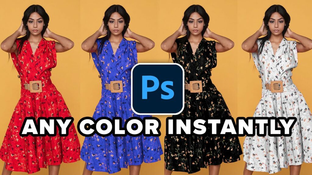How to change the color of anything in Photoshop, even to black or white
