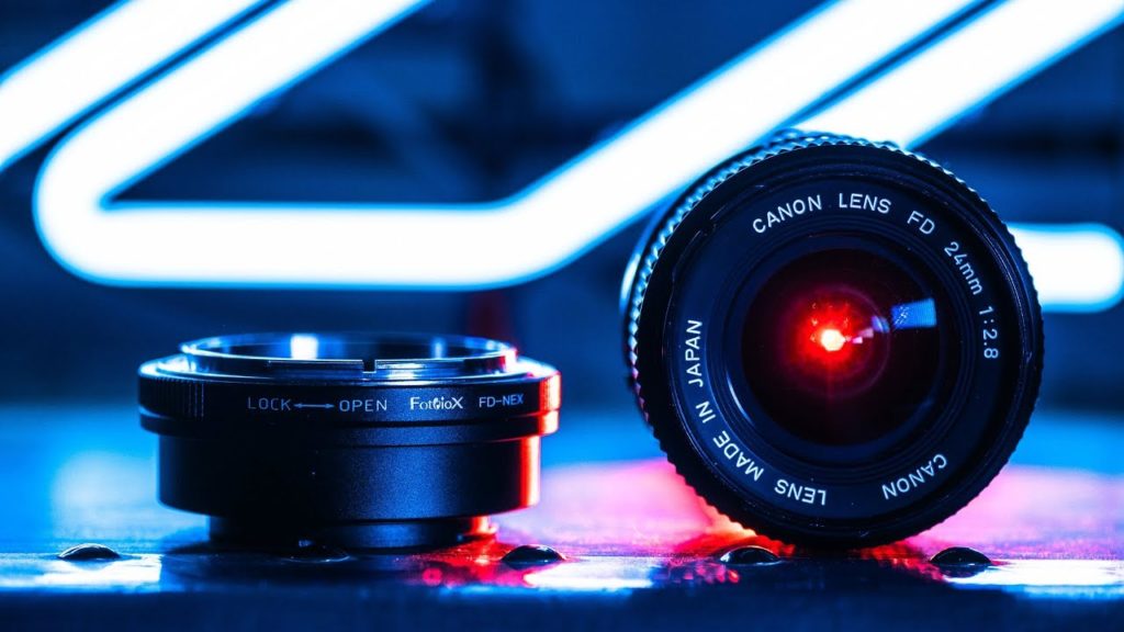 Pairing vintage lenses with digital cameras