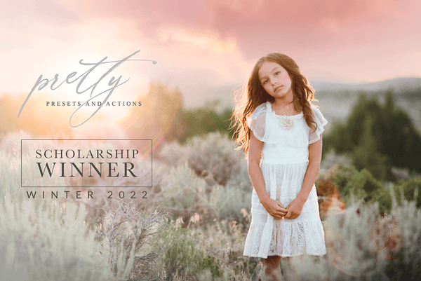 Pretty Presets & Actions 2022 Photoshop Scholarship Winner