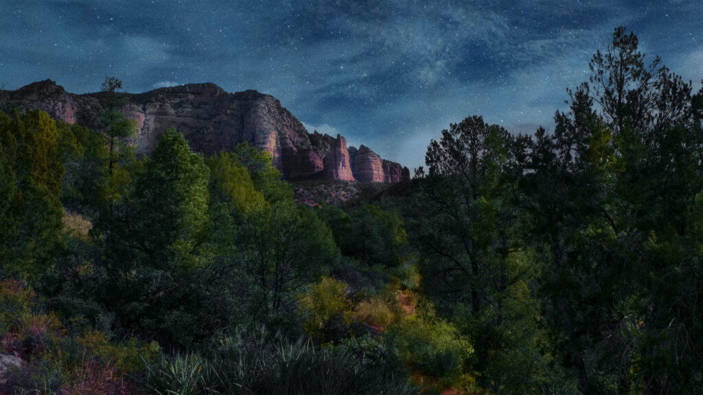 Turn day to moonlight with Photoshop blend modes