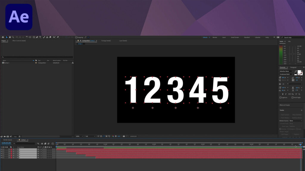 After Effects basics: Layer manipulation shortcuts