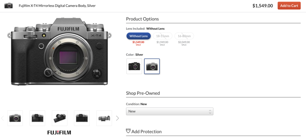 The Fujifilm XT4 Has a Discount. Go Get it!