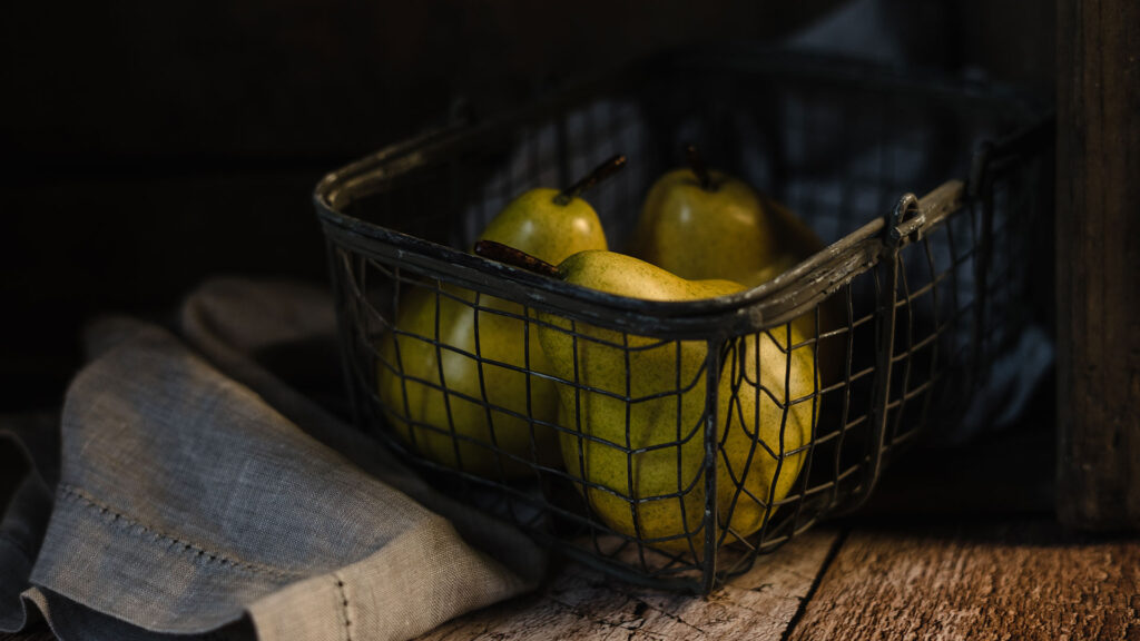 Dark and moody still life photography