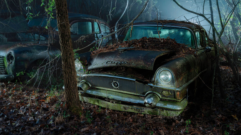 Old Car City USA: Night photography workshop paradise