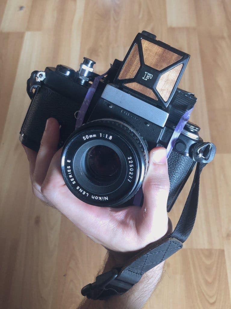 How Ben Franke Made a Nikon F2 Shoot Instax Film