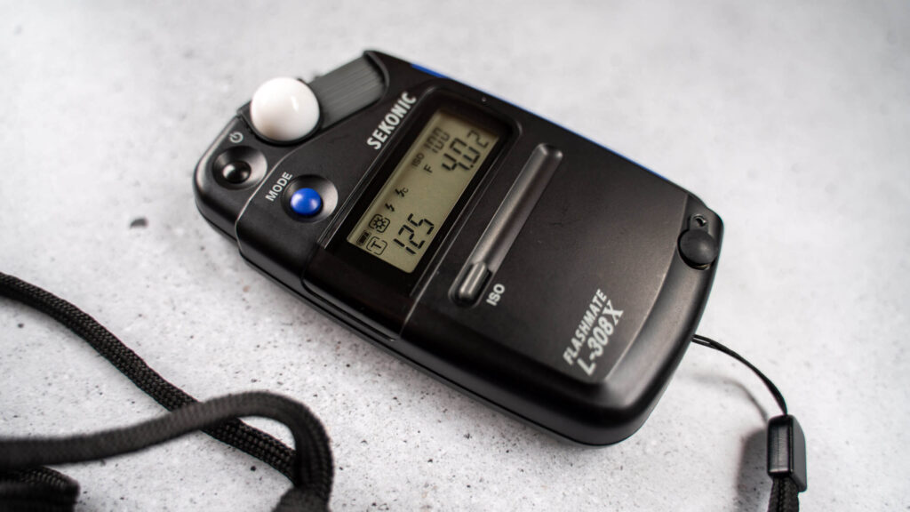 How to use a light meter for studio portraits