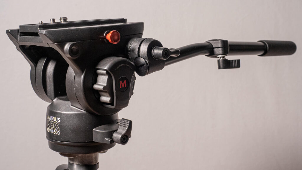 Magnus REX FBVH-500: Heavy duty flat base video head