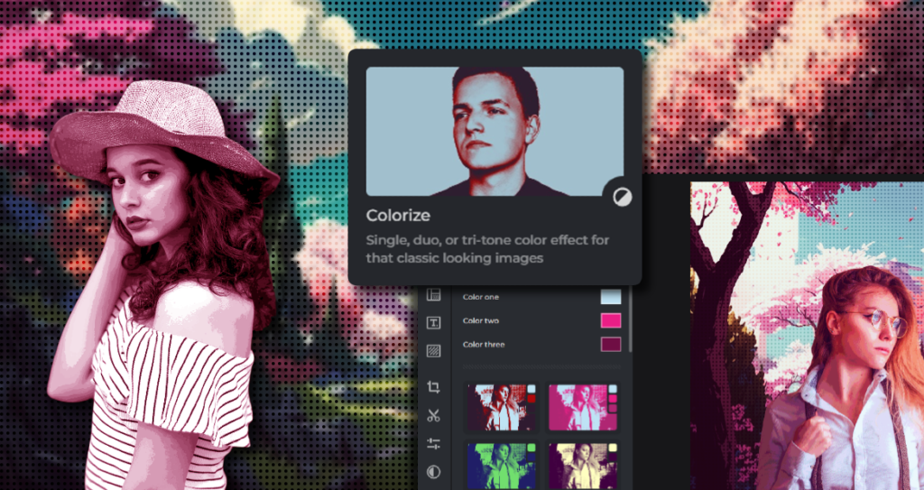 Step into the World of Vibrant Posters with Pixlr’s Colorize Tool