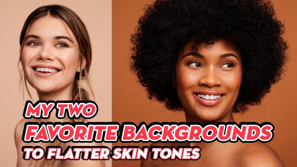 The best portrait backgrounds for flattering skin tones