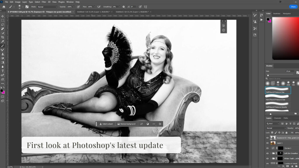 First look at Photoshop’s latest update